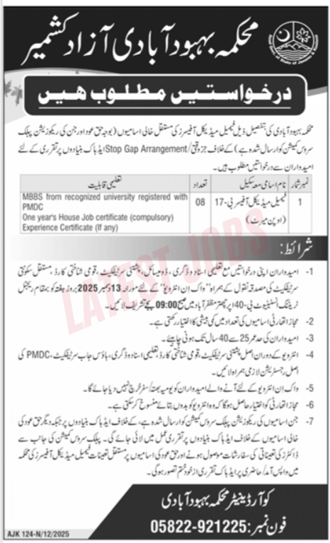 Medical Department Muzaffarabad