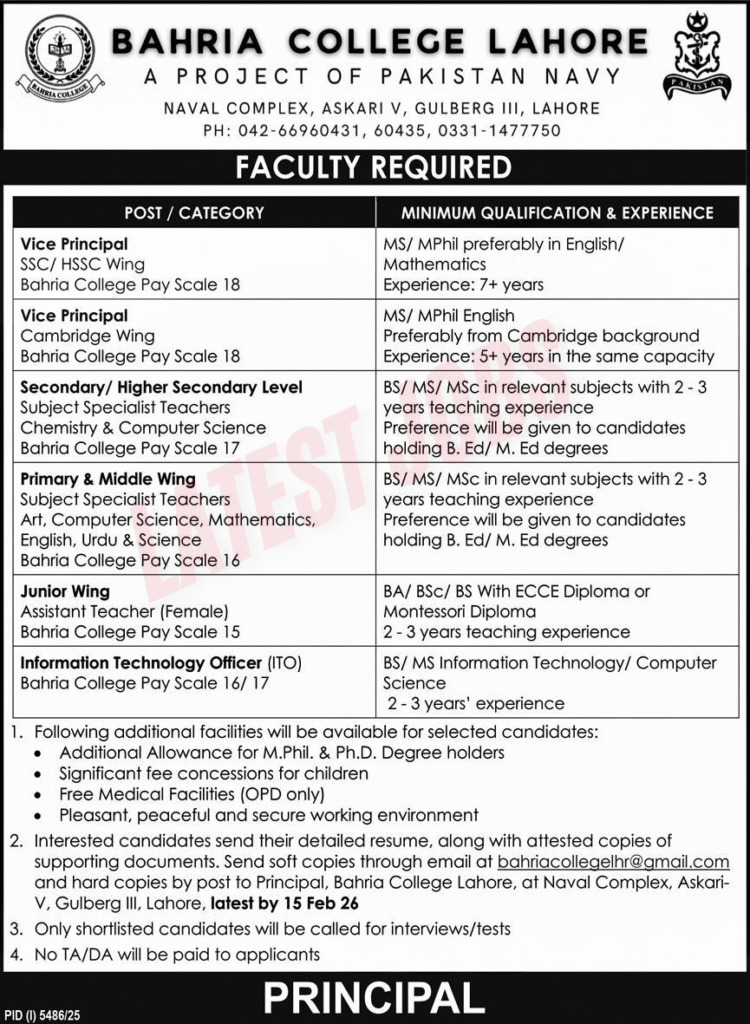 Bahria College Lahore