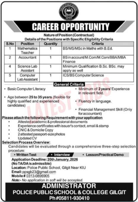 Police Public School or College