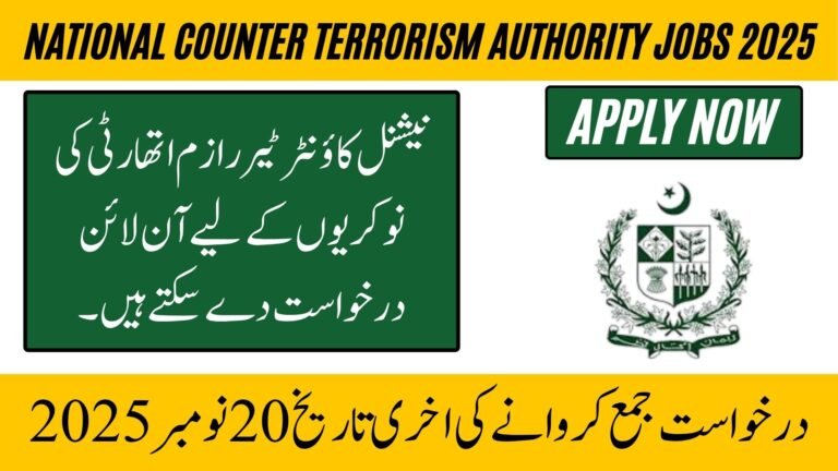 National Counter Terrorism Authority Jobs 2025