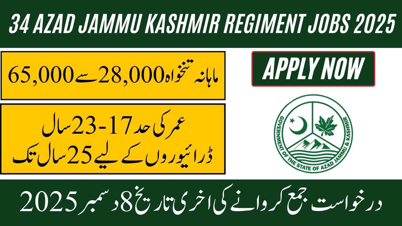 34 Azad Jammu Kashmir Regiment