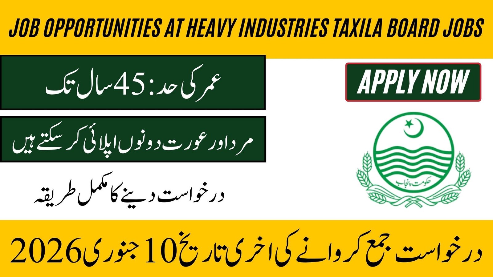 Heavy Industries Taxila Board
