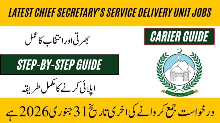 Chief Secretary’s Service Delivery Unit
