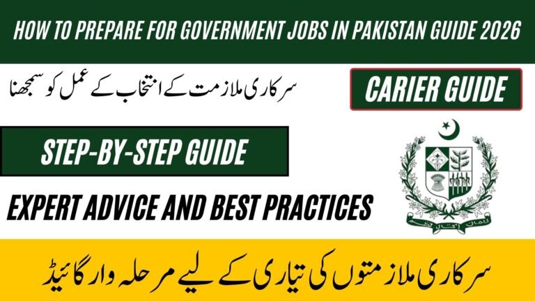 Government Jobs in Pakistan