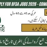 BFSA Jobs 2026
