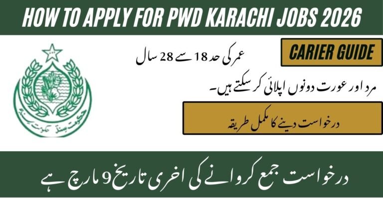 pwd-karachi-jobs-2026