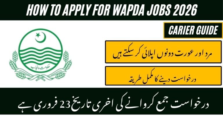 WAPDA Jobs 2026