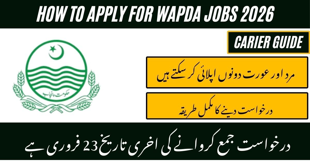WAPDA Jobs 2026