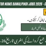 NUMS Rawalpindi Jobs 2026